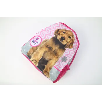 Wesoły plecak z pieskiem idealny dla przedszkolaka