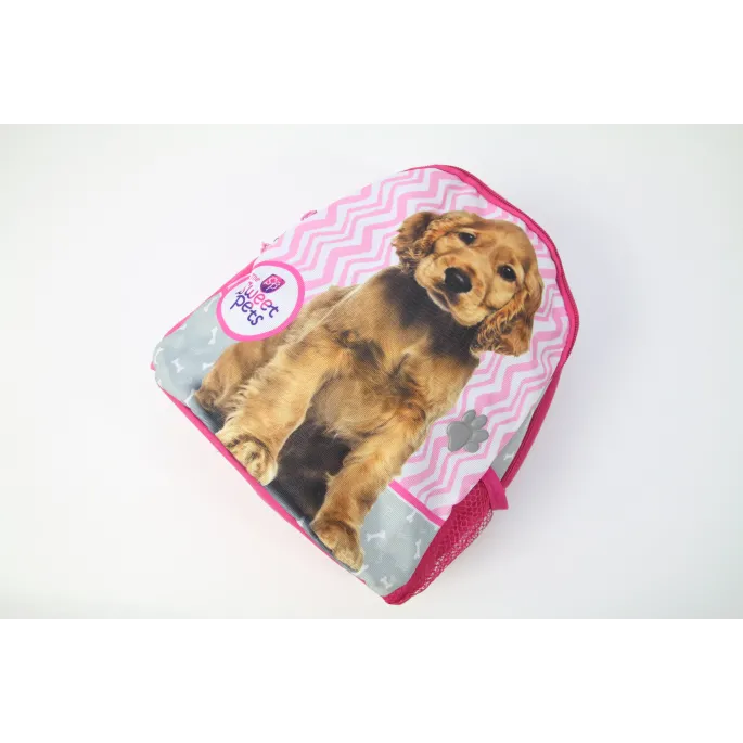 Wesoły plecak z pieskiem idealny dla przedszkolaka