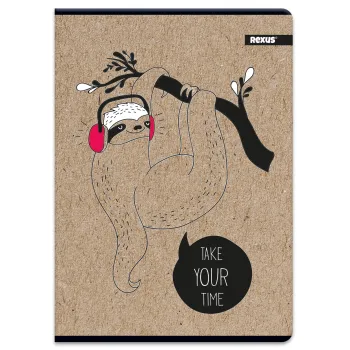 Zeszyt w kratkę A5 z 60 kartkami dla uczniów i studentów