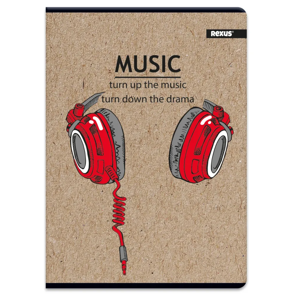 Zeszyt o formacie A5 z wytrzymałą okładką do pracy i szkoły