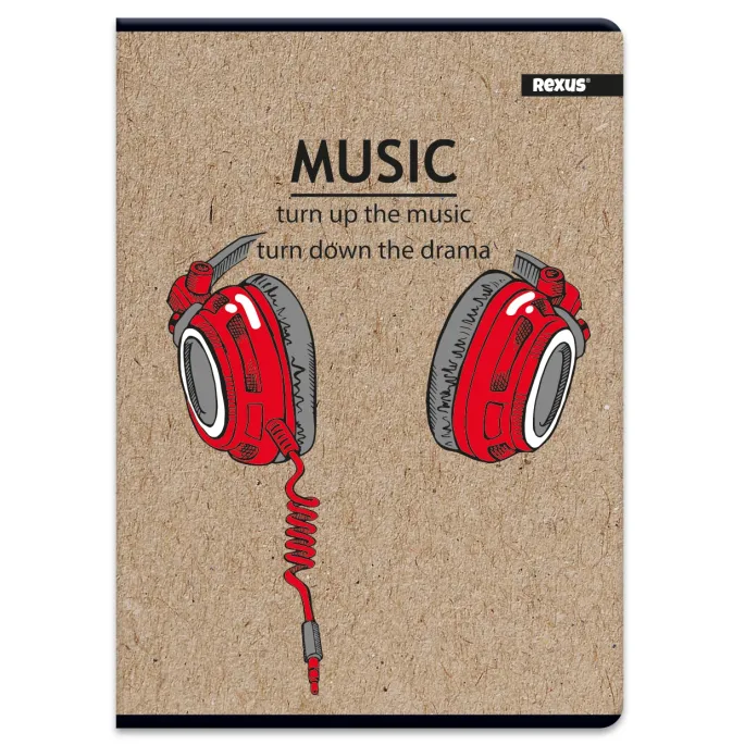 Zeszyt o formacie A5 z wytrzymałą okładką do pracy i szkoły