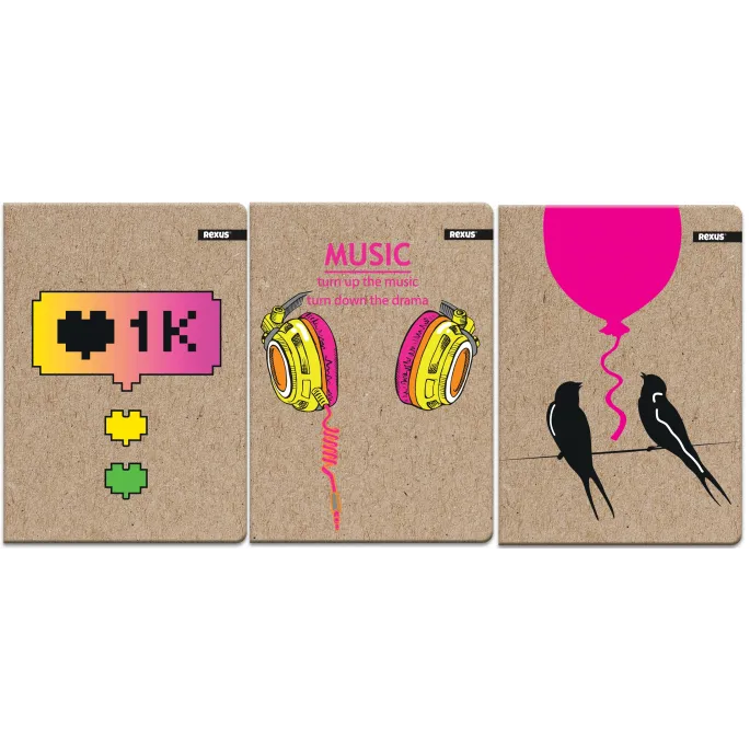 Zeszyt w kratkę A4 z 60 kartkami idealny do szkoły i pracy