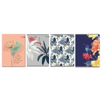 Zeszyt w linie A5 z 80 kartkami na notatki szkolne