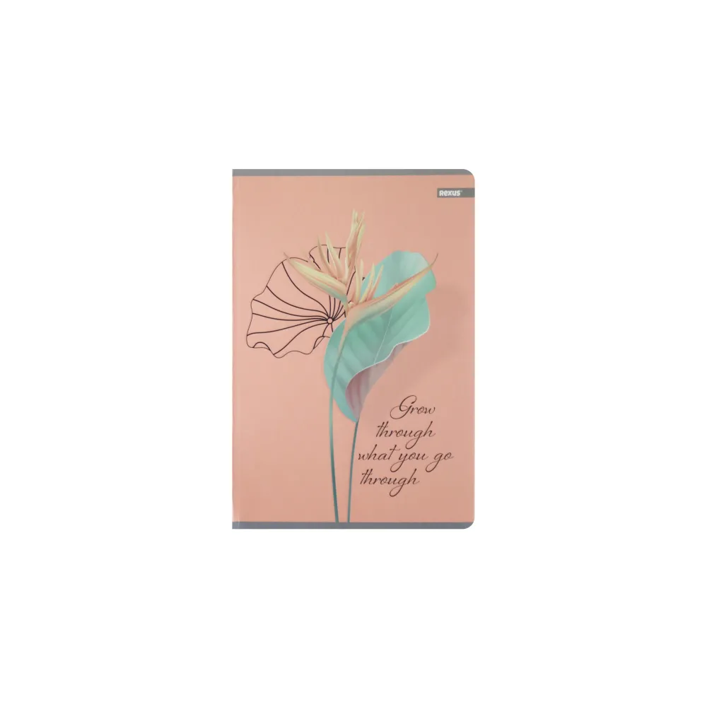 Papier w linie zeszytu A5 umożliwia czytelny zapis