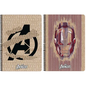 Kołozeszyt Avengers A4 z okładką z postaciami komiksowymi