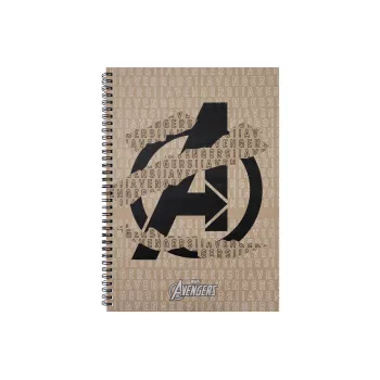 Kołozeszyt w kratkę A4/80k Avengers