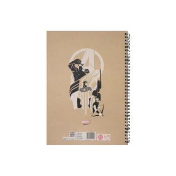 Kołozeszyt A4 80 kartek z nadrukiem Marvel Avengers