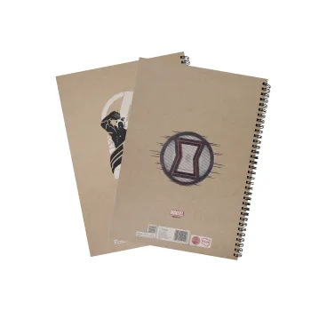 Kreatywny notes A4 z superbohaterami Marvel do szkoły