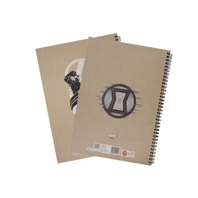 Kreatywny notes A4 z superbohaterami Marvel do szkoły