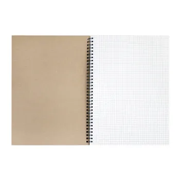 Ekologiczny kołozeszyt Avengers A4 w kratkę, 80 kartek