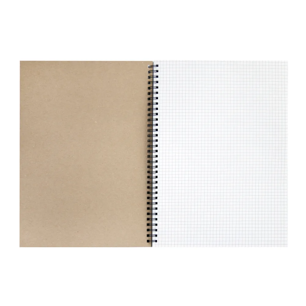 Ekologiczny kołozeszyt Avengers A4 w kratkę, 80 kartek