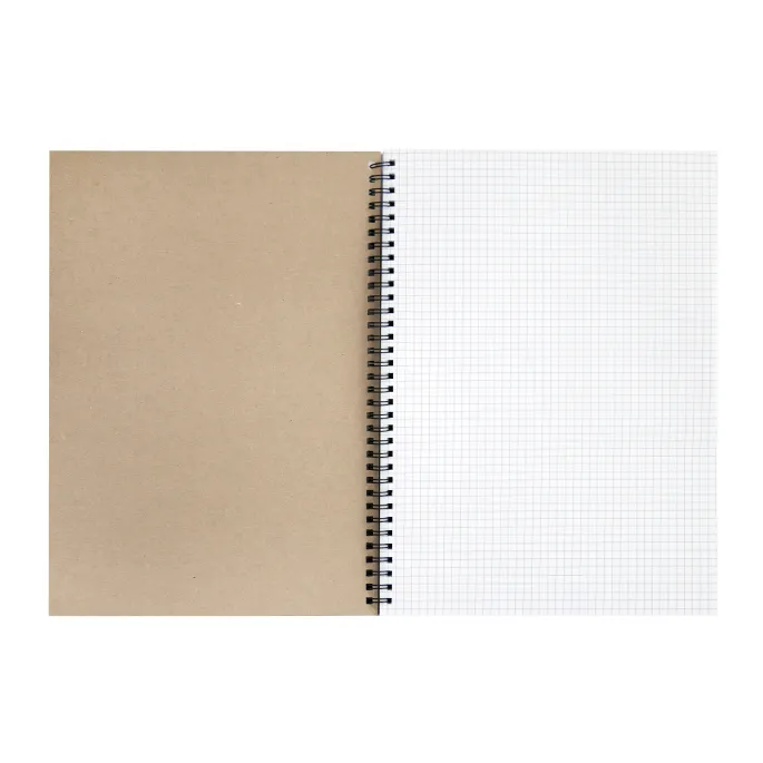 Ekologiczny kołozeszyt Avengers A4 w kratkę, 80 kartek