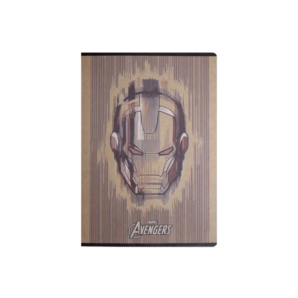 Kolorowy zeszyt szkolny Avengers A5 z 60 kartkami w linie