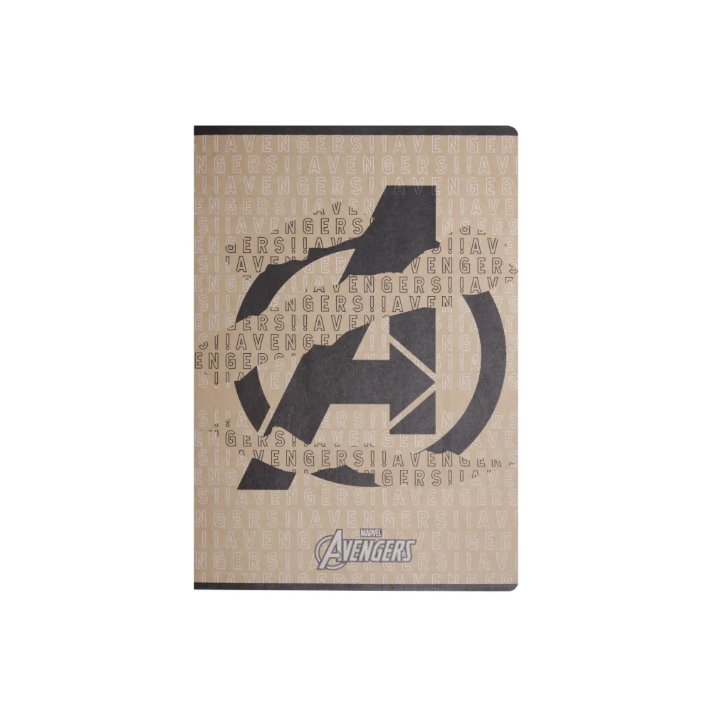Wytrzymały zeszyt Avengers A5 w liniaturze dla dzieci i młodzieży
