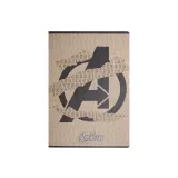 Wytrzymały zeszyt Avengers A5 w liniaturze dla dzieci i młodzieży