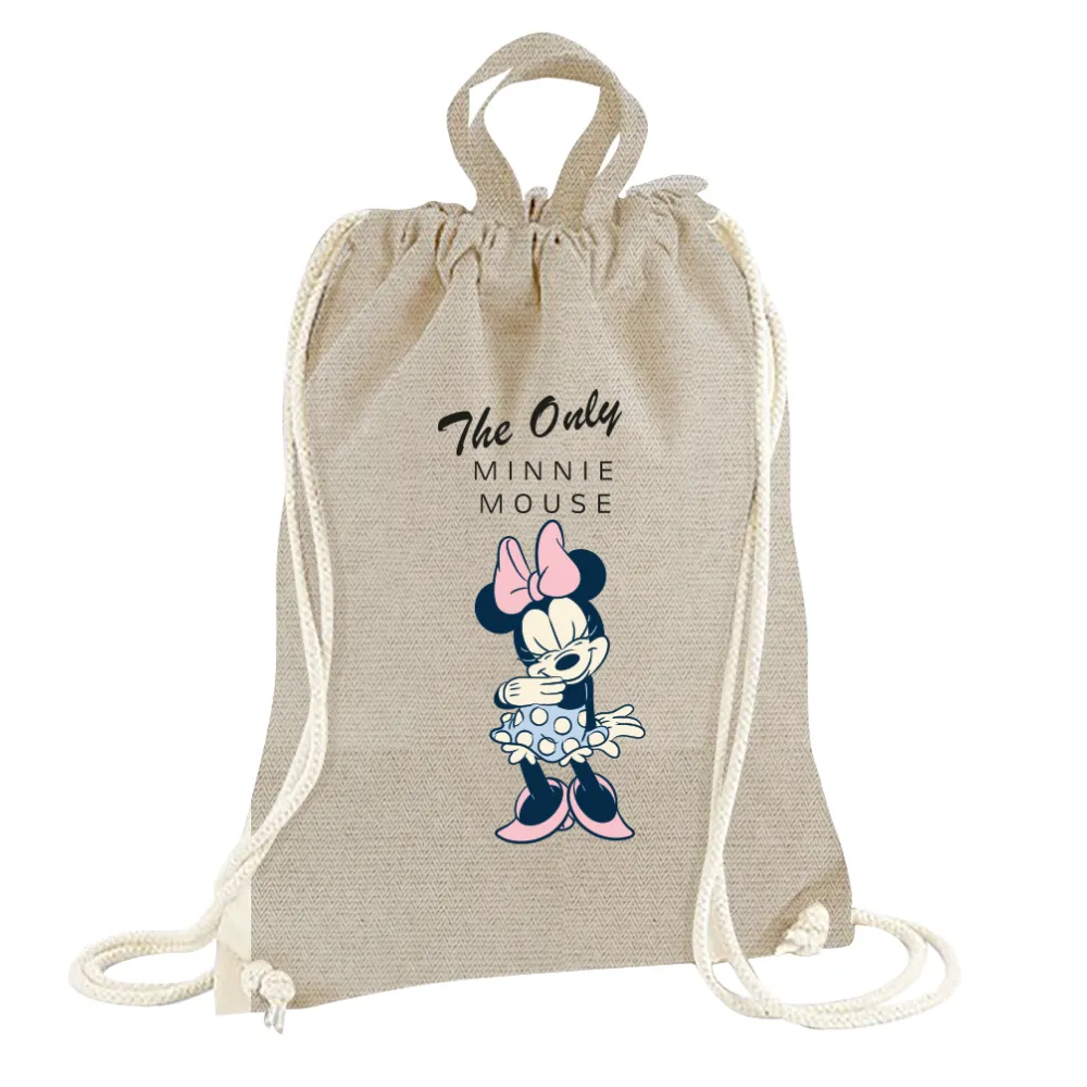Worko-plecak z motywem Myszki Minnie dla dzieci na wycieczki i do szkoły