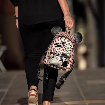 Wytrzymały plecak z Myszka Minnie do codziennego noszenia przez dzieci