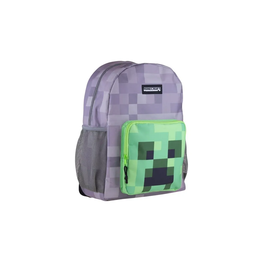 Plecak z motywem Creepera inspirowany grą Minecraft dla dzieci i młodzieży