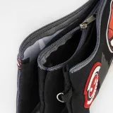 Kolorowy piórnik z trzema komorami i motywem Spidermana