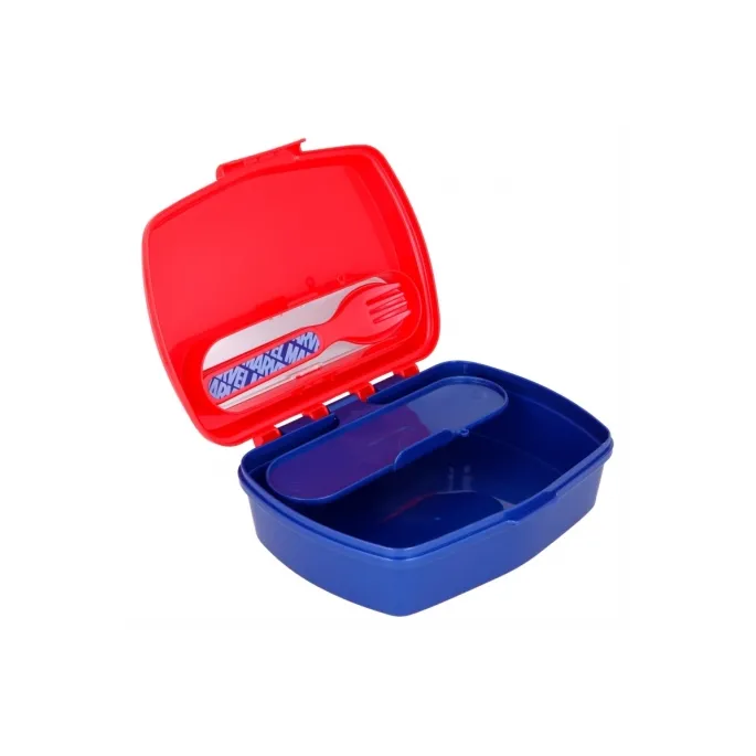 Śniadaniówka z motywem Avengers, praktyczna dla młodych fanów