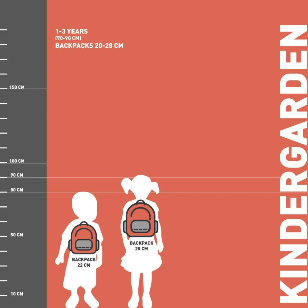 Detal zamka i materiału w plecaku z motywem Bambi Disney