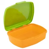 Lekki pojemnik BPA free idealny do szkoły i na piknik z wesołym nadrukiem