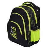 Plecak Hash z bocznymi kieszeniami i pojemną komorą główną w kolorze szarym