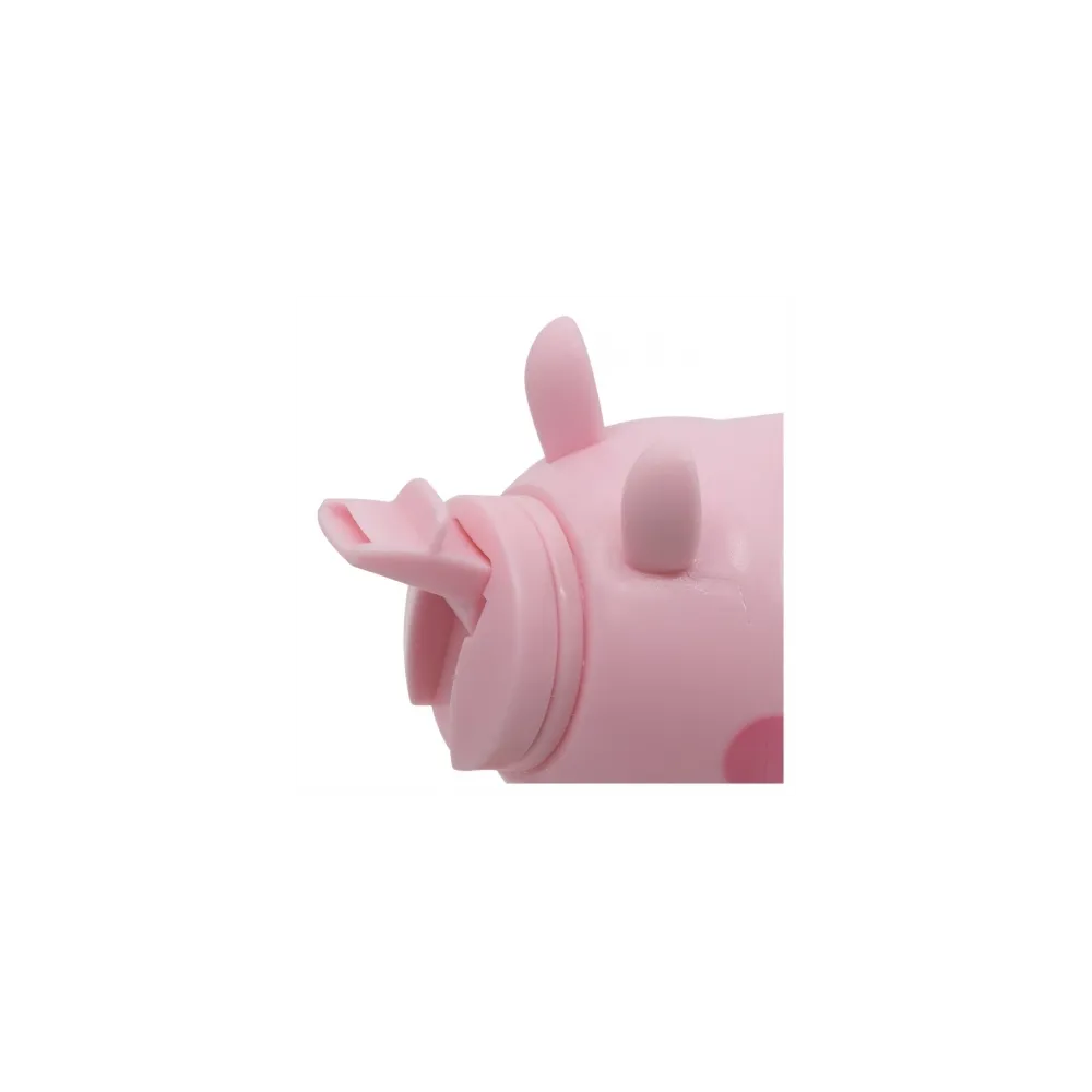 Praktyczny bidon 340 ml z wizerunkiem Świnki Peppy, idealny na napoje