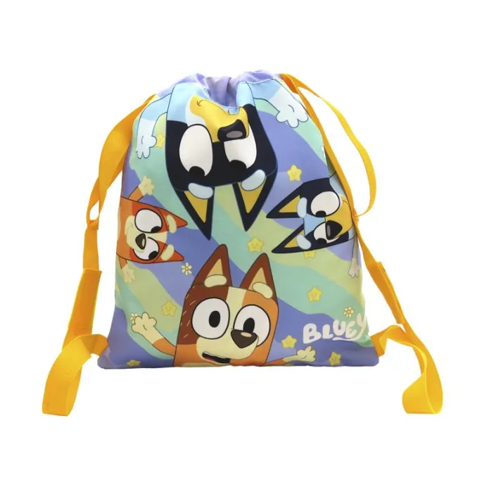 Worko-plecak Bluey z ergonomicznymi szelkami i kolorowym motywem