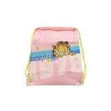 Wielokolorowy worek-plecak z bohaterem komiksu Garfield