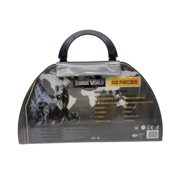 Zestaw przyborów szkolnych w walizce Jurassic World