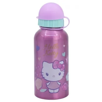 Aluminiowa butelka 400 ml z motywem Hello Kitty dla dzieci