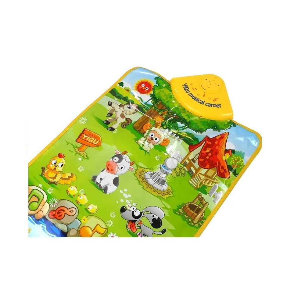 Bezpieczna i łatwa w czyszczeniu mata dla najmłodszych