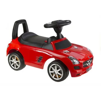 Jeździk Mercedes-Benz SLS AMG czerwony widok z boku