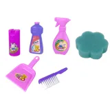 Zestaw sprzątający dla dzieci w kolorowym opakowaniu prezentowym