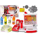 Interaktywna kasa fiskalna zabawka z akcesoriami dla dzieci