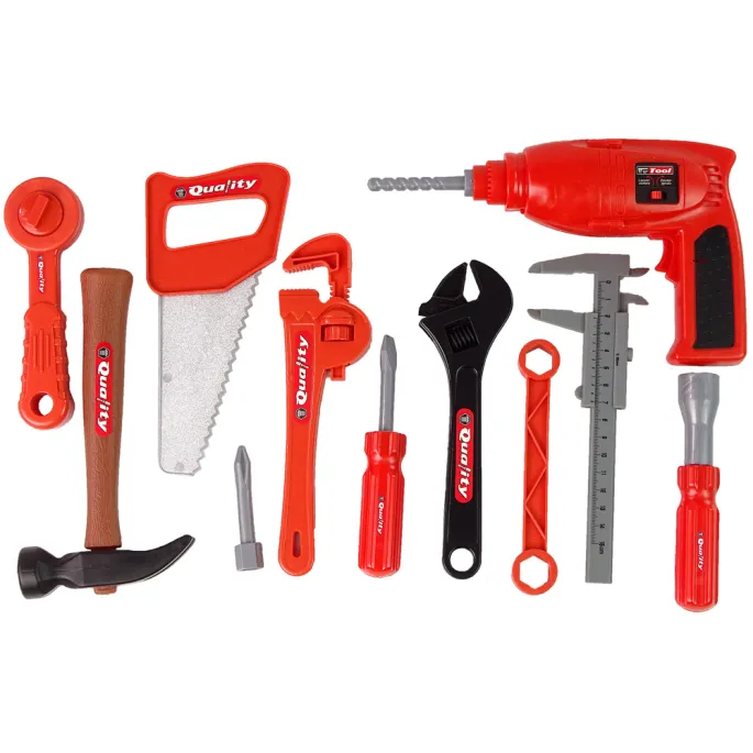 Walizka do przenoszenia zestawu narzędzi z akcesoriami i śrubami