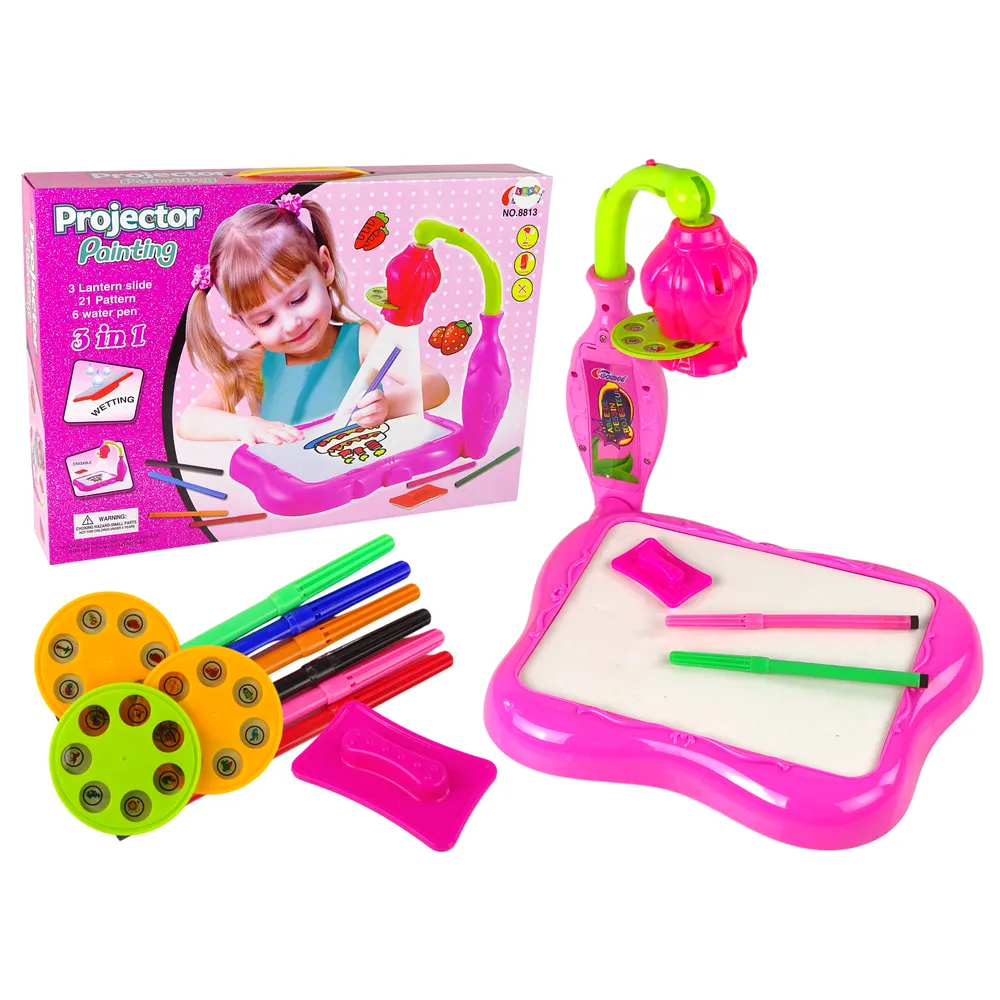 Rzutnik Kwiatek Projektor do Malowania Akcesoria