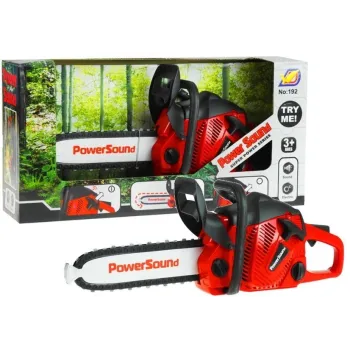 Realistyczna piła łańcuchowa dla dzieci z dźwiękiem na baterie