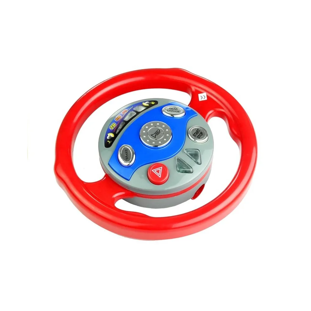 Realistyczna kierownica do zabawy samochodowej dla dzieci