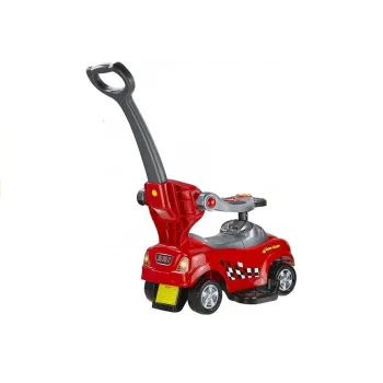 Solidny jeździk z lekkiego plastiku z możliwością odpychania się nóżkami