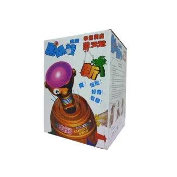 Zestaw z piratem, beczką i sztyletami gotowy do gry