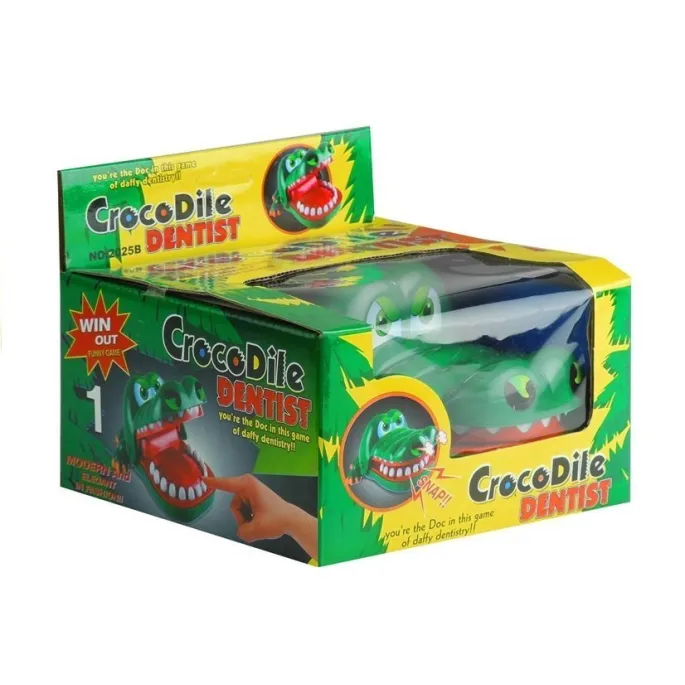 Bezpieczna zabawa z krokodylem – gra dentystyczna dla całej rodziny