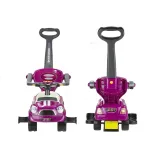 Jeździk coupe z muzycznymi przyciskami na kierownicy i podnóżkiem