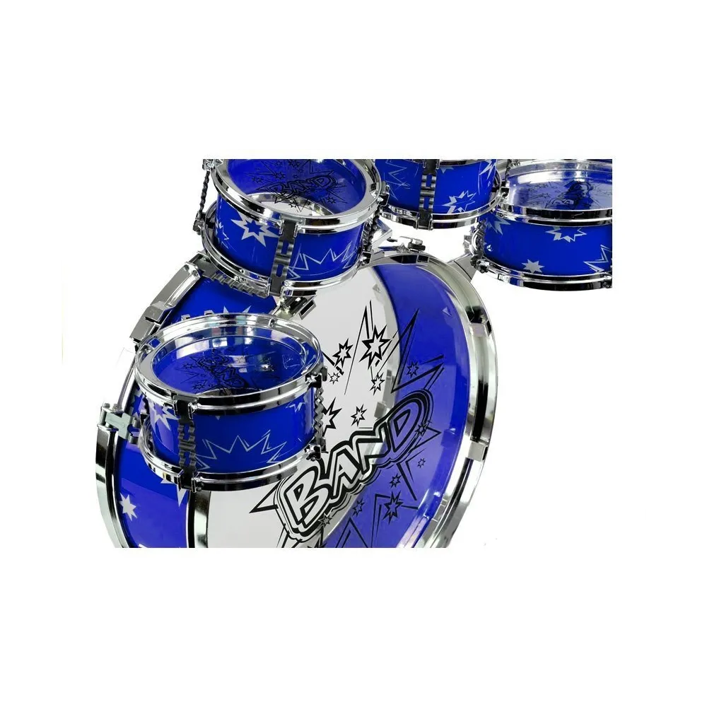 Kolorowa zabawkowa perkusja edukacyjna dla najmłodszych