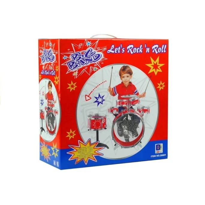 Zestaw perkusyjny dla dzieci do nauki gry i zabawy