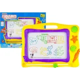 Tablica Znikopis Morski + 3 Pieczątki Kolorowe Tło