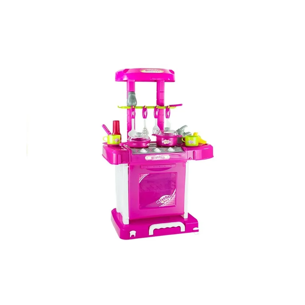 Zestaw kuchenny dla dzieci z bogatym wyborem akcesoriów do zabawy