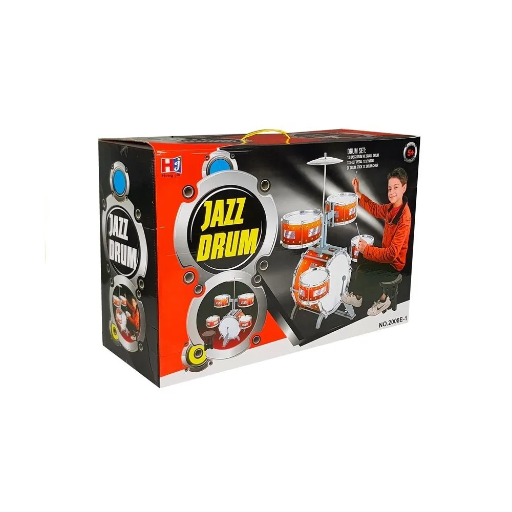 Zabawka edukacyjna dla dzieci – duża perkusja, idealna do nauki rytmu