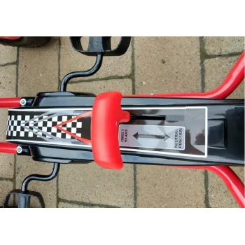 Gokart Czerwony A-15 Pompowane Koła